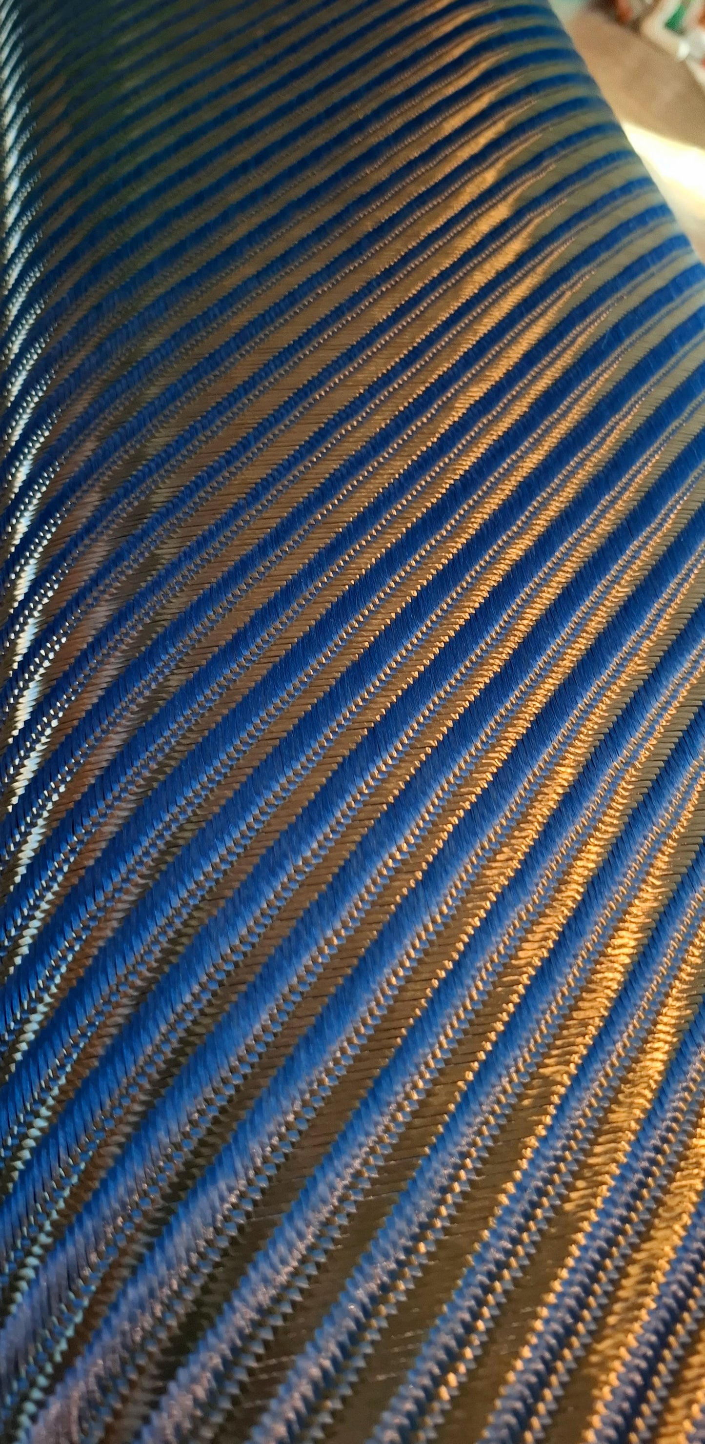 Large Twill Kolor Carbon Aramid 240q/sqm